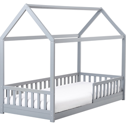 Beliani COSSAYE - Kinderbed-Grijs-Dennenhout
