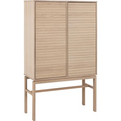 Kast Wit - 90,8x40x150cm - Klevik