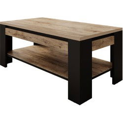 Meubella - Salontafel Trinidad - Eiken - 120 cm