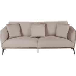 BODUM - Driezitsbank - Beige - Fluweel
