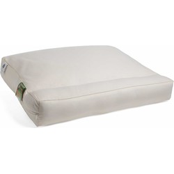 Terschellinger 100% Natuurlijk Wollen Neksteunkussen 50 x 60 cm - Hoofdkussen tegen Nekklachten - Orthopedisch Zuiver Scheerwol - Ondersteunend en Aanpasbaar Kussen - stevigheid en gezonde ondersteuning