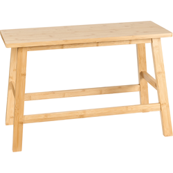 Beliani IGUAZU - Badkamer plank-Lichte houtkleur-Bamboehout