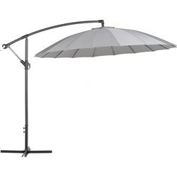 Beliani CALABRIA - Cantilever parasol-Grijs-Polyester