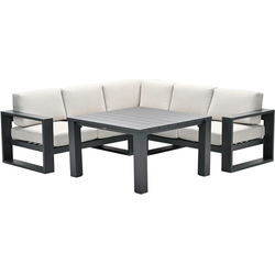 Garden Impressions Plaza lounge dining set 4-delig - desert zand