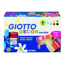 Giotto Giotto Giotto Decor Acrylic - 6X25 Ml