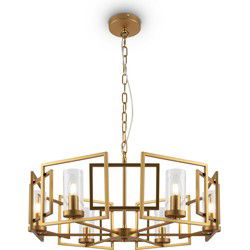 Maytoni - Hanglamp Bowi - Goud - Ø65,6