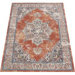 Binnen & Buitenkleed Torana - Vintage Design - Rood - 200x280 cm