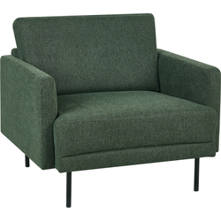 BREDA - Fauteuil - Donkergroen - Polyester