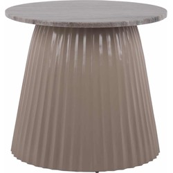 Salontafel Luscious Cone - Bruin - Ø45cm