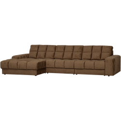 WOOOD Second Date Chaise Longue Links - Structure Velvet - Brass