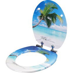 Toiletzitting Strand met soft close mechanisme