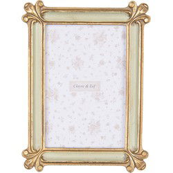 Clayre & Eef Fotolijst 10x15 cm Goudkleurig Kunststof Glas
