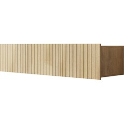 Meubella TV-Meubel Calabas - Eiken - Latten - 150 cm