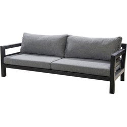 Midori sofa 4 seater alu black/panther black