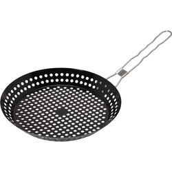 Barbecue/BBQ grillpan 30 cm keuken benodigdheden - Barbecuepannen