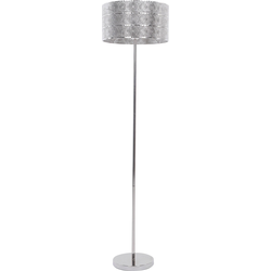 Beliani NUON - Staande lamp-Zilver-IJzer