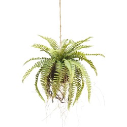 Kunst hangplant Varen op bal 76 cm | NeverLeafs