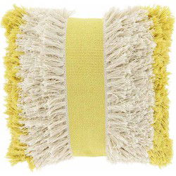 Unique Living - Sierkussen Ziggy Lemon Yellow -45x45cm