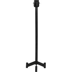 Lampvoet Dennis - Zwart - 15.5x15.5x50cm