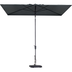 Mikros grey stokparasol 300 x 200 cm zonwering