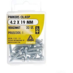 Parkers ck 4,2x19mm verz 22st