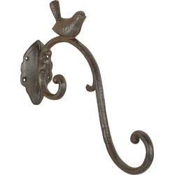 Esschert Design Muurhaak voor plantenpotten - gietijzer - 27x24 cm - Plantenbakhaken