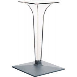 DIMO tafelpoot 45x45x70 cm Transparant