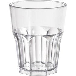 Duni Drinkglas - onbreekbaar kunststof - 240 ml - vaatwasser bestendig - Drinkglazen