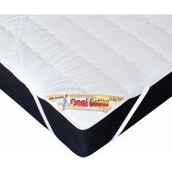 Cool Cotton Matrasbeschermer | Verkoelende MatrasTopper | 100% Puur Katoen | Wasbaar op 60 graden | Topdekmatras 180x210 cm