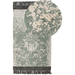 Beliani AKARSU - Laagpolig-Groen-Viscose