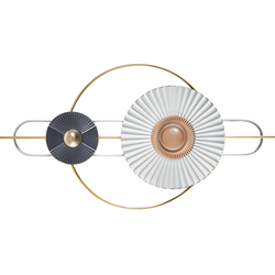 Beliani AMARANTE - Wanddecoratie-Multicolor-IJzer