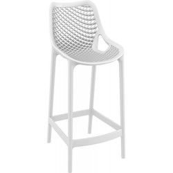 BROZER halfhoge snackkruk 44x51x95 cm Wit