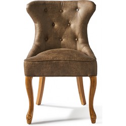 Riviera Maison George Dining Chair, pellini, coffee