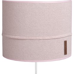 Baby's Only Gebreide wandlamp babykamer Sparkle - Zilver-Roze Mêlee - Met subtiel glittertje