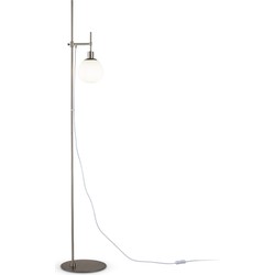 Maytoni - Vloerlamp Erich - Nikkel - Ø25