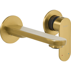 GUATAVIA - Wandgemonteerde mengkraan - Goud - Messing