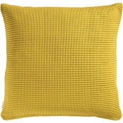 Heckett & Lane Kussensloop Wafel Pillowcase Curry Yellow 50 x 50 cm