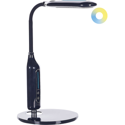 Beliani CYGNUS - Bureaulamp-Zwart-Synthetisch materiaal