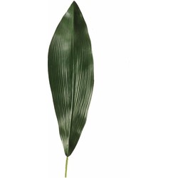 Kunst Aspidistra blad - 75 cm - donkergroen - kunstplant bladeren - Kunstplanten