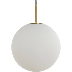 Light & Living - hanglamp - Medina - wit - glas - Ø 40cm - E27 - 2958826