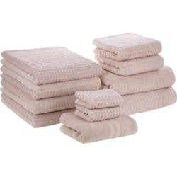 ATAI - Handdoek set van 11 - Roze - Katoen