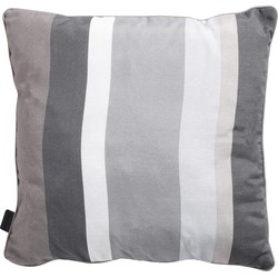 Madison - Sierkussen Stripe Grey - 50x50 - Grijs