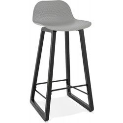 Halfhoge snackkruk SASHIMI MINI 46x47x865 cm Grijs