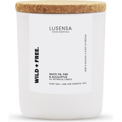 Lusensa Wild & Free geurkaars 250gr