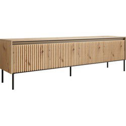 Meubella - TV-Meubel Timoteo - Eiken - 193 cm