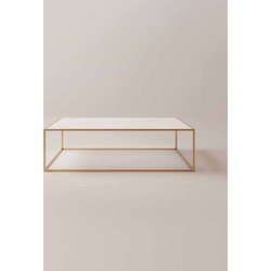 Lush Living Salontafel Morpheus - Salontafel - Bijzettafel - Design meubel - Messing - L -