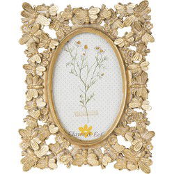 Clayre & Eef Fotolijst Goudkleurig Polyresin