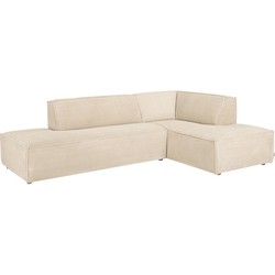 MUST Living Corner sofa Cliff right,80x273x180 cm, Honey sand