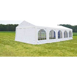 Premium Partytent PVC 5x12x2 mtr in Wit