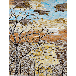TAMIANG - Wanddecoratie - Multicolor - Glas